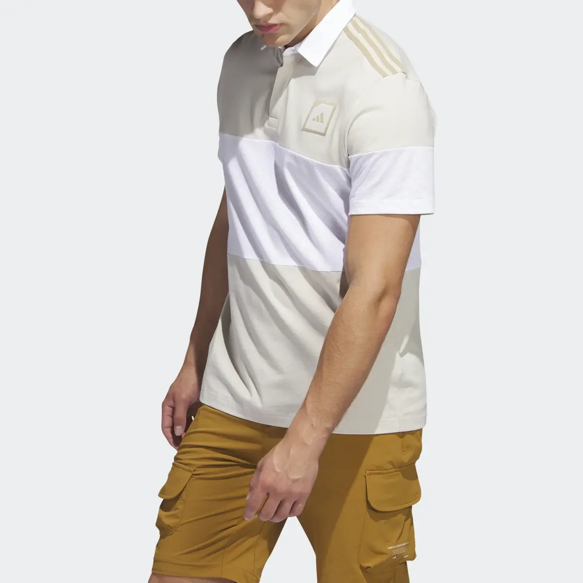 Adidas Adicross Block Golf Polo Shirt. 1