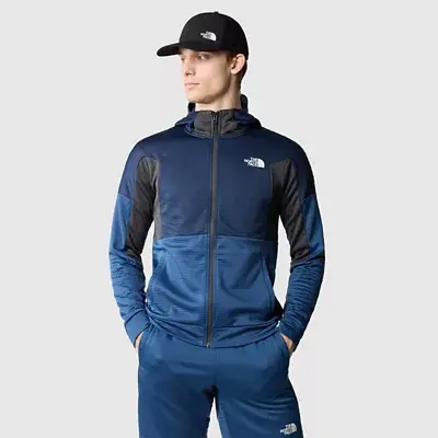 The North Face Men&#39;s Mountain Athletics Full-Zip Fleece Hoodie. 1