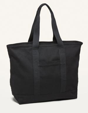 Old Navy Canvas Tote Bag for Adults black