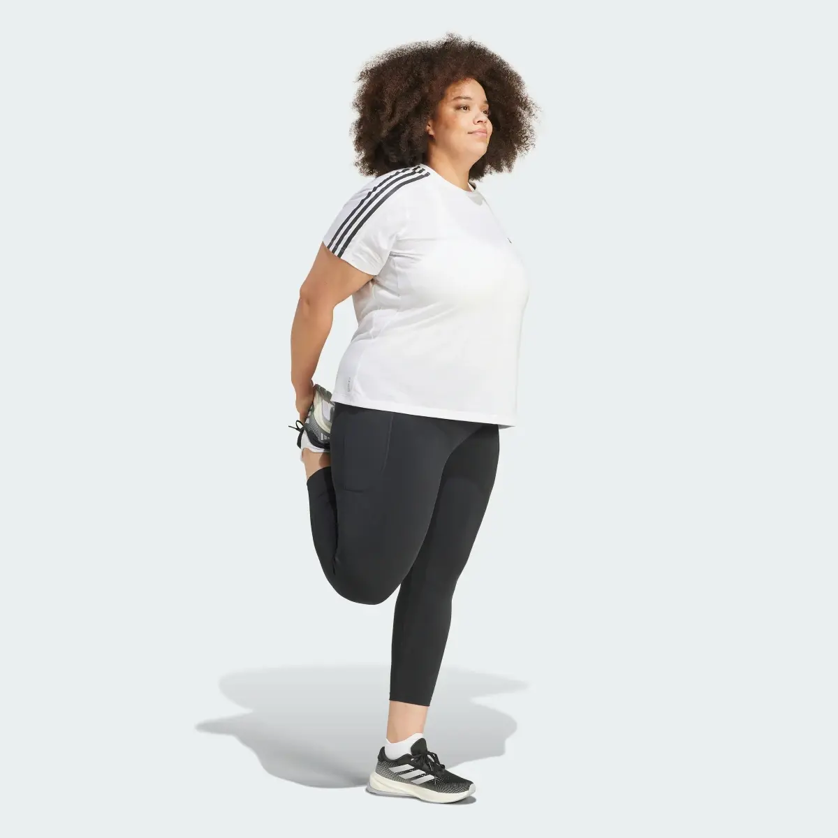 Adidas DailyRun 7/8 Leggings (Plus Size). 3