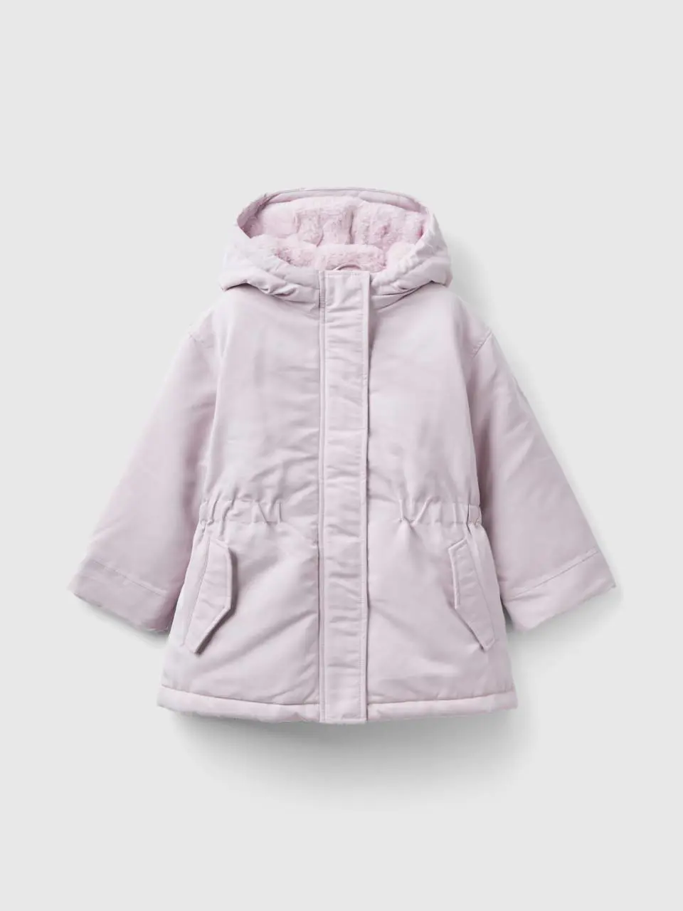 Benetton padded parka with drawstring. 1