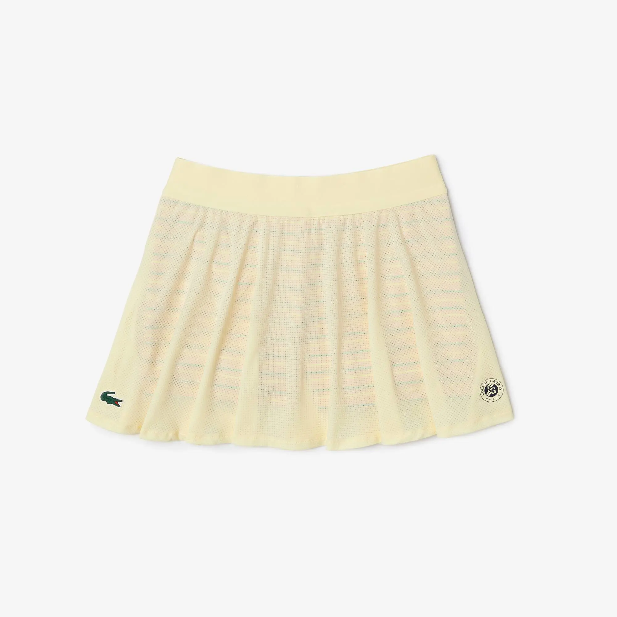 Lacoste Women’s Roland Garros Edition Sport Skirt with Built-in Shorts. 2