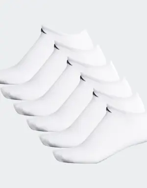 Athletic Cushioned No-Show Socks 6 Pairs XL