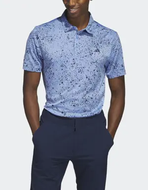 Adidas Jacquard Golf Polo Shirt