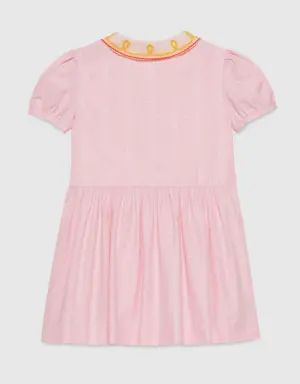 Children's cotton poplin dress