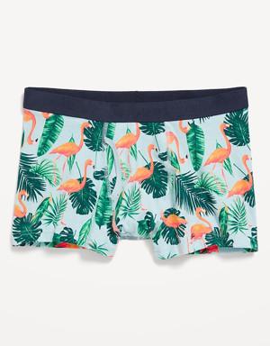Printed Built-In Flex Underwear Trunks for Men -- 3-inch inseam