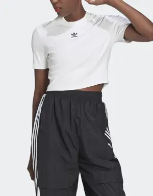 Adidas T-shirt Curta e Canelada Adicolor Essentials