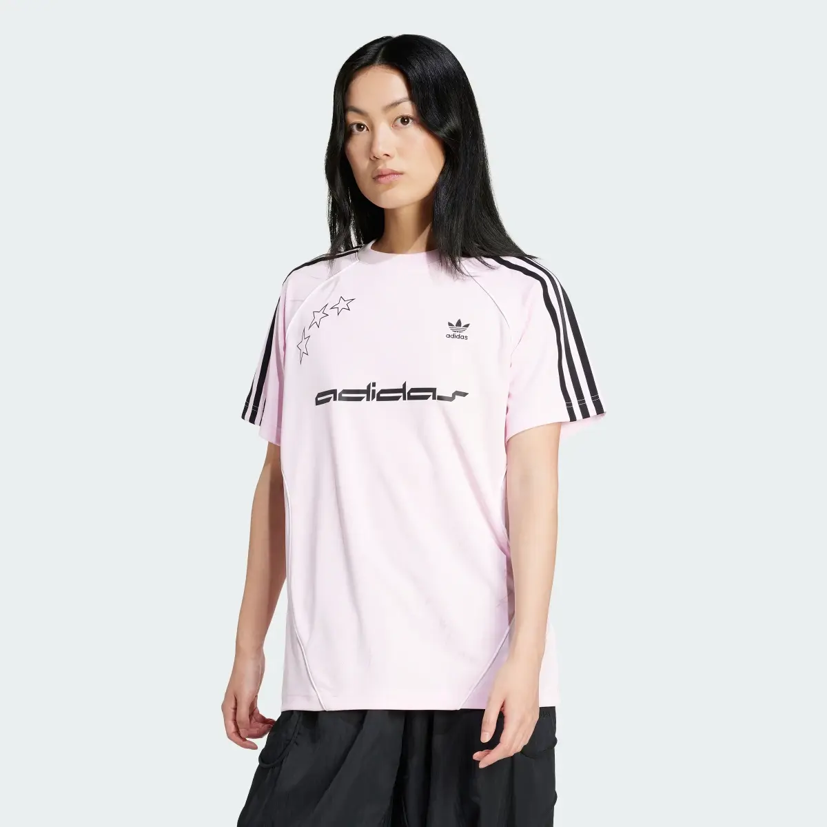 Adidas Short Sleeve Jersey Top. 2