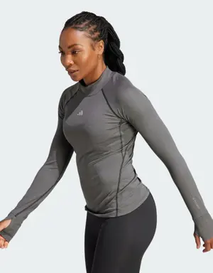 Adidas Camisola Quente para Treino AEROREADY Techfit. 3 Adidas Camisola Quente para Treino AEROREADY Techfit. 3