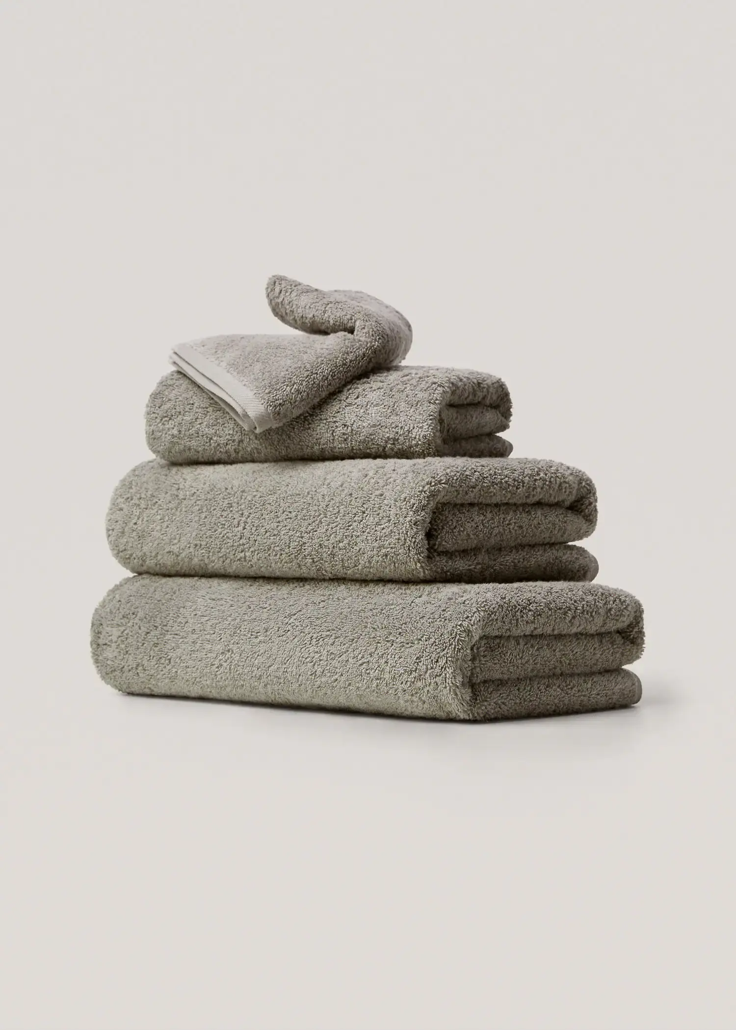 Mango 600gr/m2 cotton face towel 30x50cm. 1