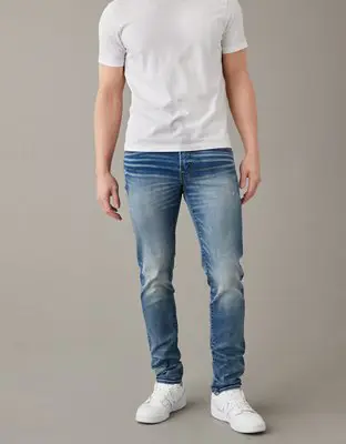 American Eagle AirFlex+ Distressed Skinny Jean. 1