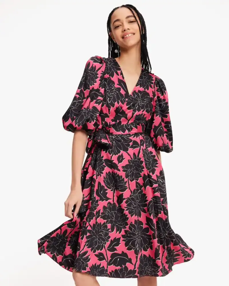 Kate Spade Festive Brocade Evelyn Dress. 1