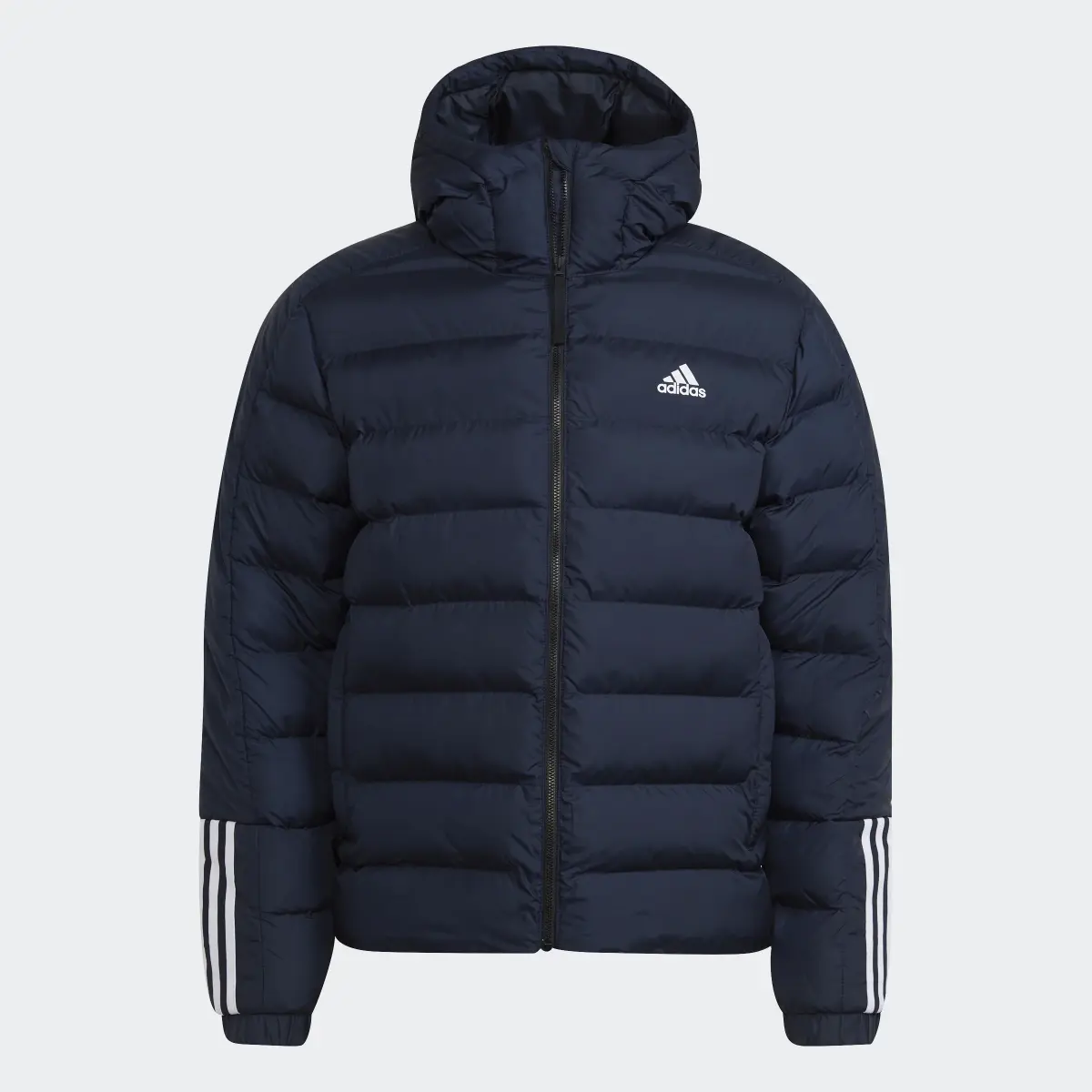 Adidas Itavic 3-Stripes Midweight Kapüşonlu Mont. 1