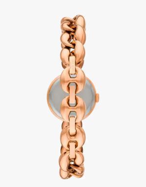 Monroe Rose Gold-Tone Stainless Steel Bracelet Watch