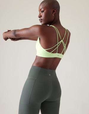 Athleta Solace Bra A&#45C green