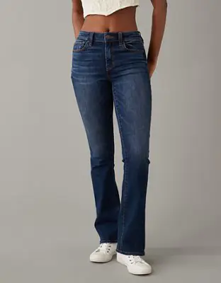 American Eagle Next Level High-Waisted Skinny Kick Jean. 1