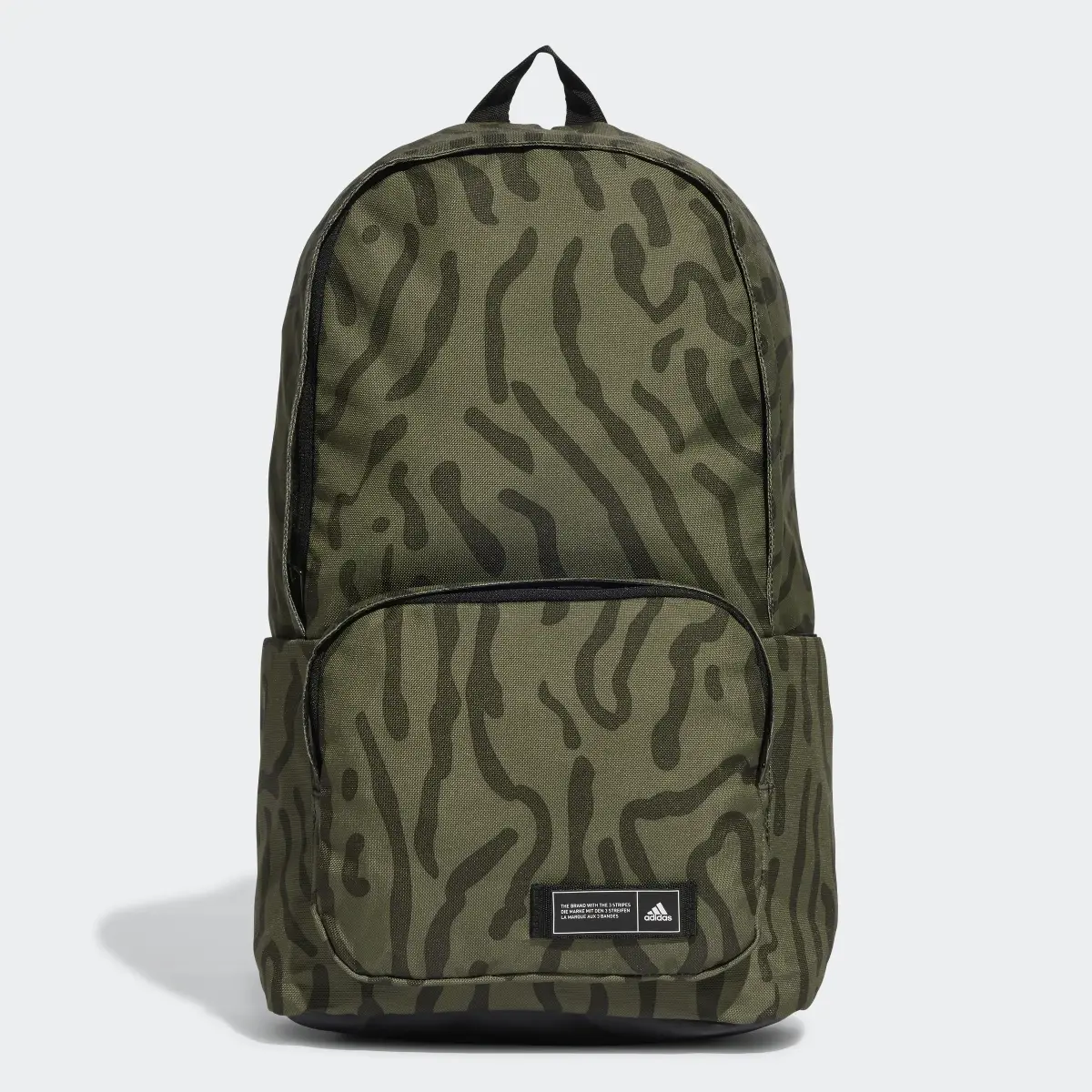 Adidas Classic Texture Graphic Backpack. 1