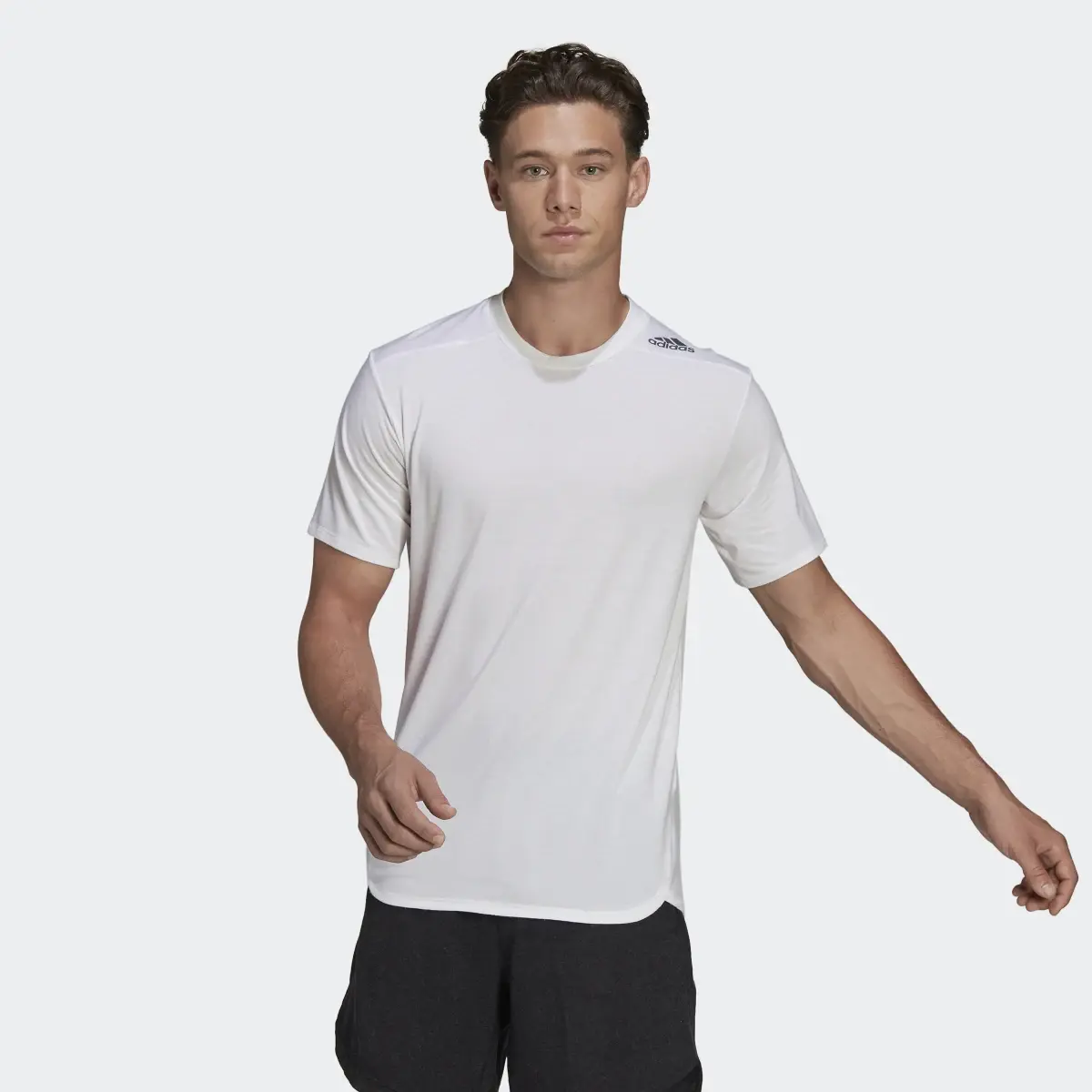 Adidas Designed for Training Tee. 2