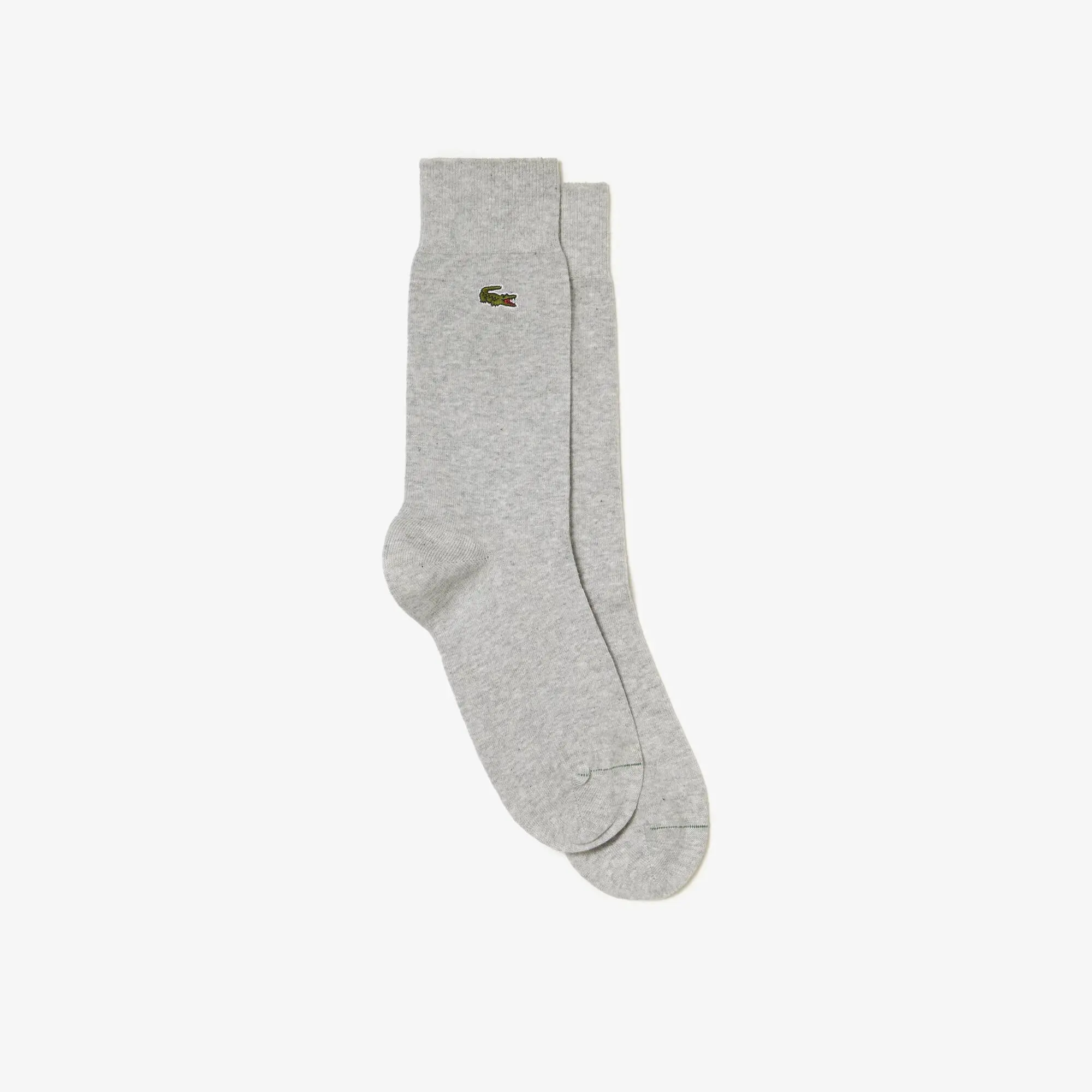 Lacoste Unisex Cotton Blend High-Cut Socks. 1 Lacoste Unisex Cotton Blend High-Cut Socks. 1