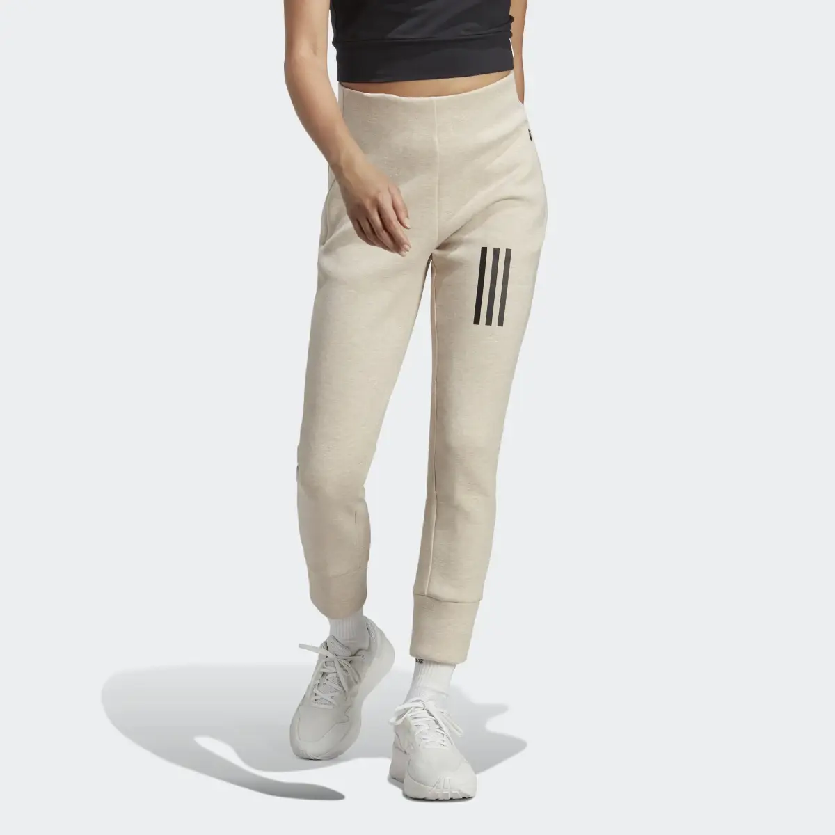 Adidas Mission Victory High-Waist 7/8 Tracksuit Bottoms. 1