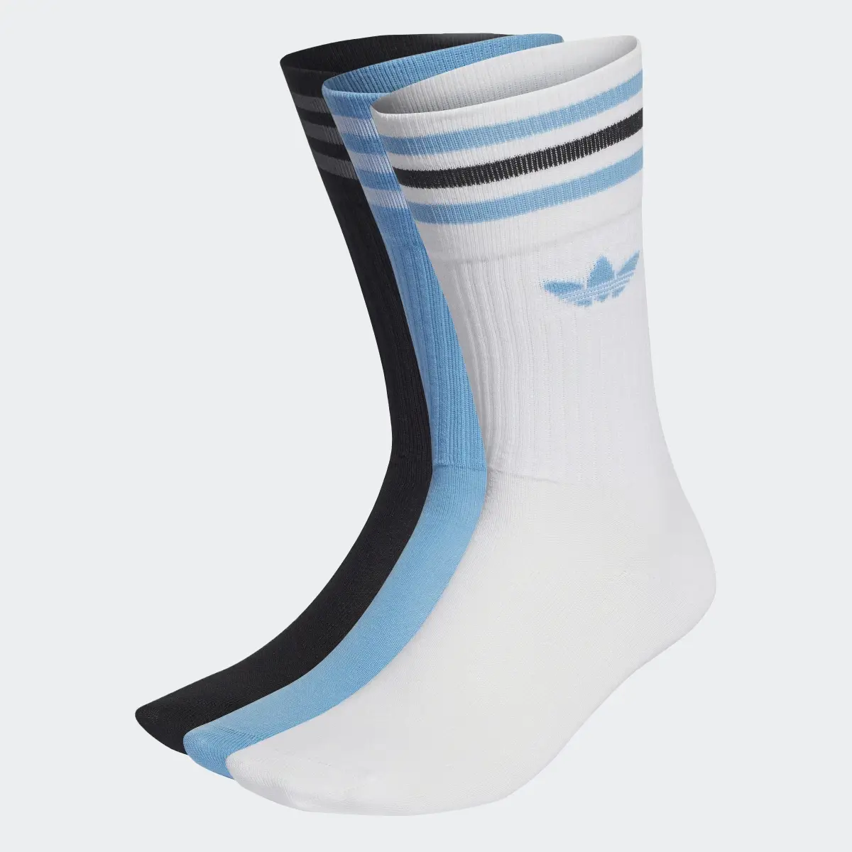 Adidas Calcetines clásicos-Pack de 3 (UNISEX). 1