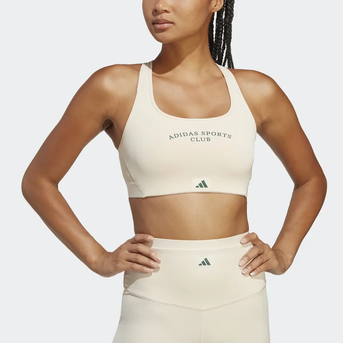 Adidas Reggiseno sportivo Sports Club Medium-Support. 1