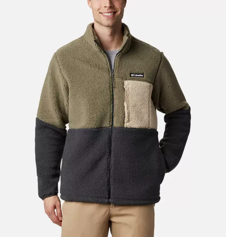 Columbia Men's Mountainside™ Heavyweight Sherpa Fleece Jacket. 2