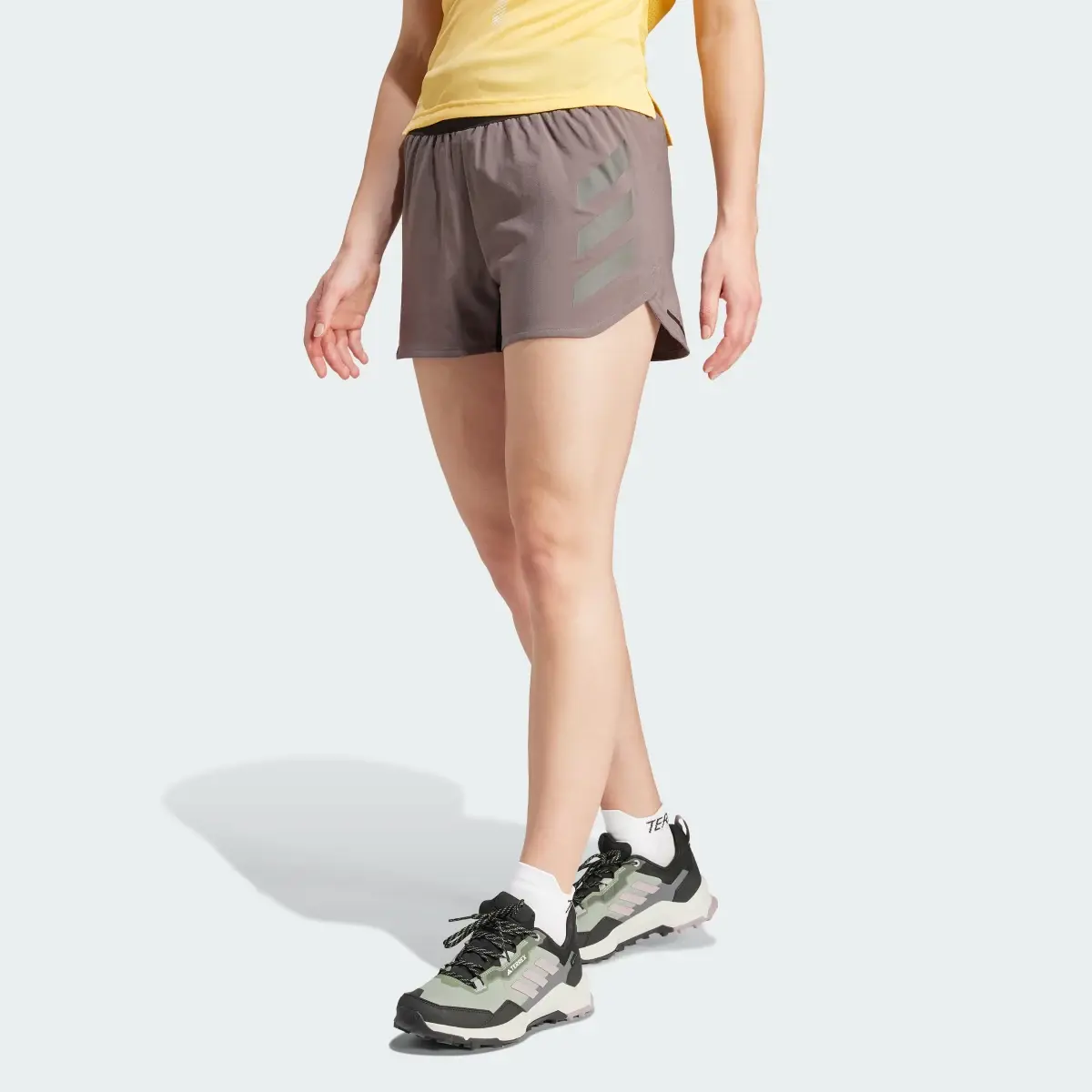 Adidas Terrex Agravic Trail Running Shorts. 1