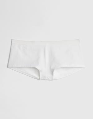 Stretch Cotton Shorty white