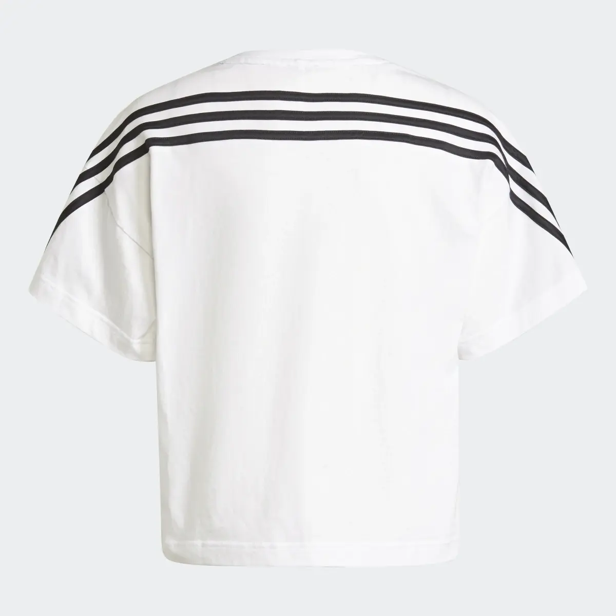 Adidas Organic Cotton Future Icons Sport 3-Stripes Loose T-Shirt. 2