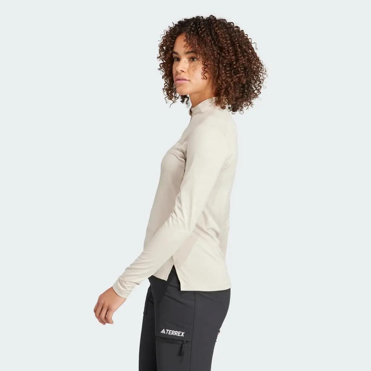 Adidas Terrex Multi Half-Zip Long-Sleeve Top. 3