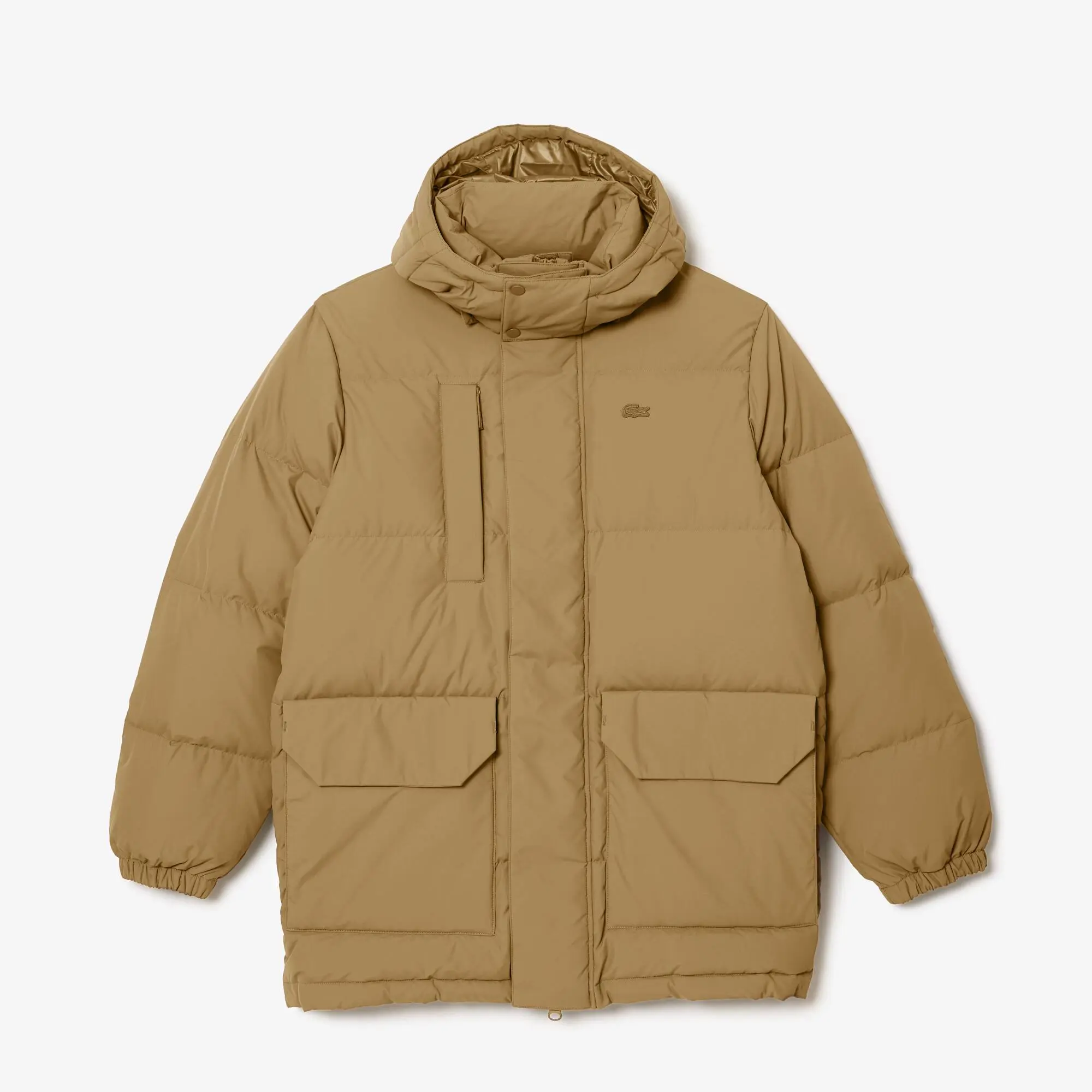 Lacoste Plumífero midi con capucha extraíble. 2 Lacoste Plumífero midi con capucha extraíble. 2