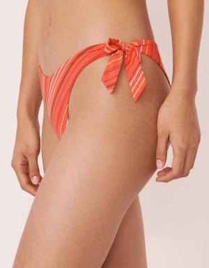 MODERN BOHO Side Tie Thong Bikini Bottom