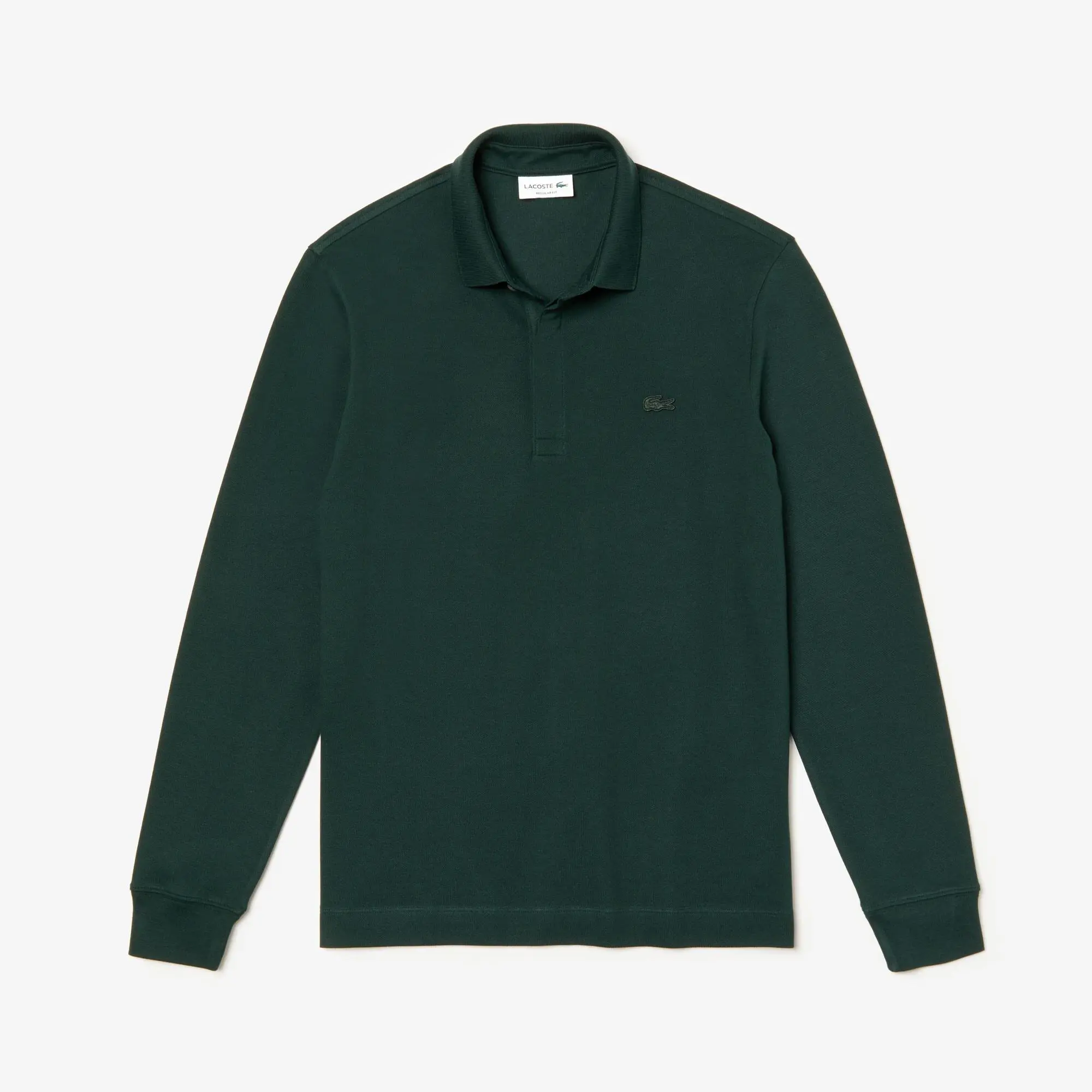 Lacoste Polo Smart Paris de manga larga de piqué de algodón elástico. 2