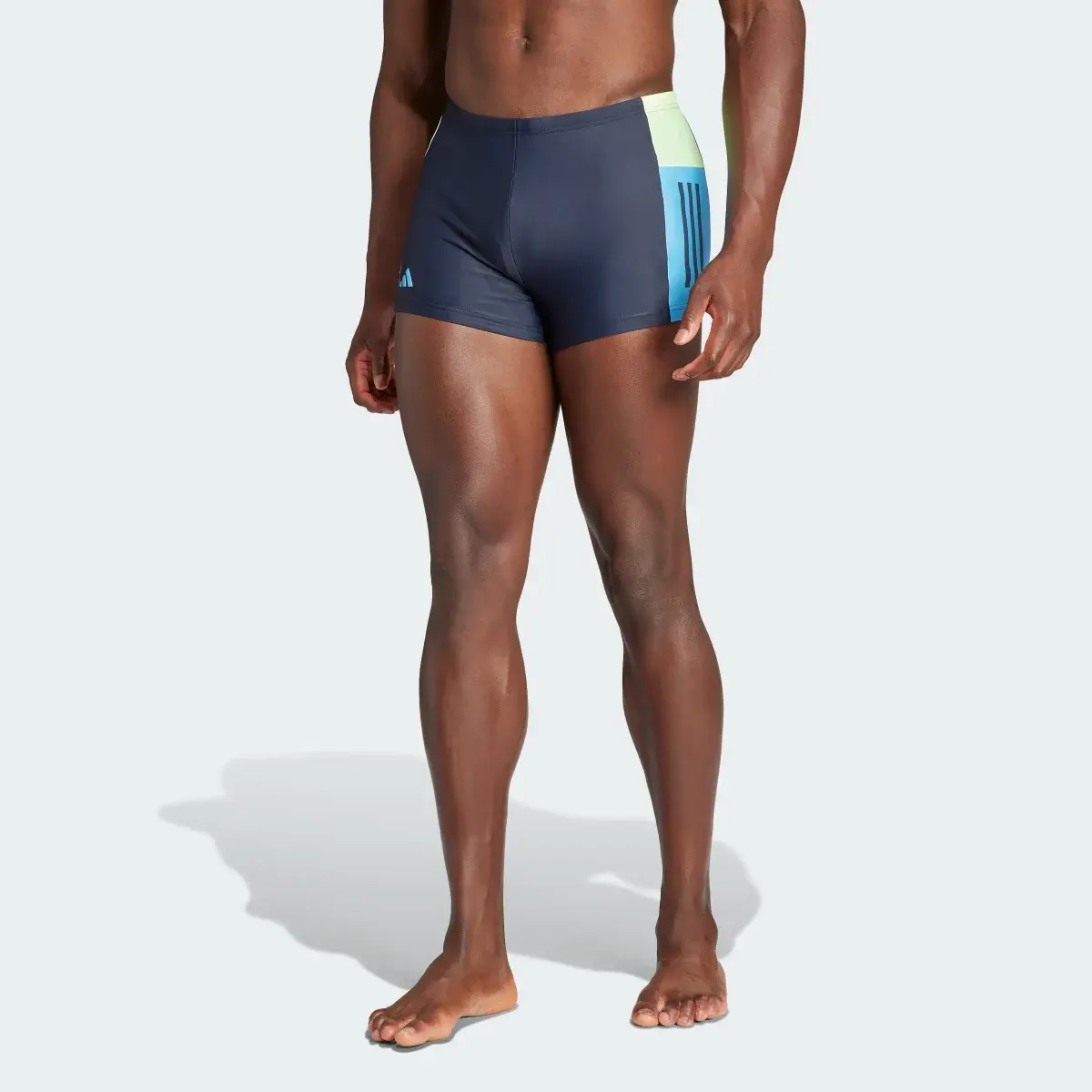 Adidas Colorblock Swim Boxers. 1