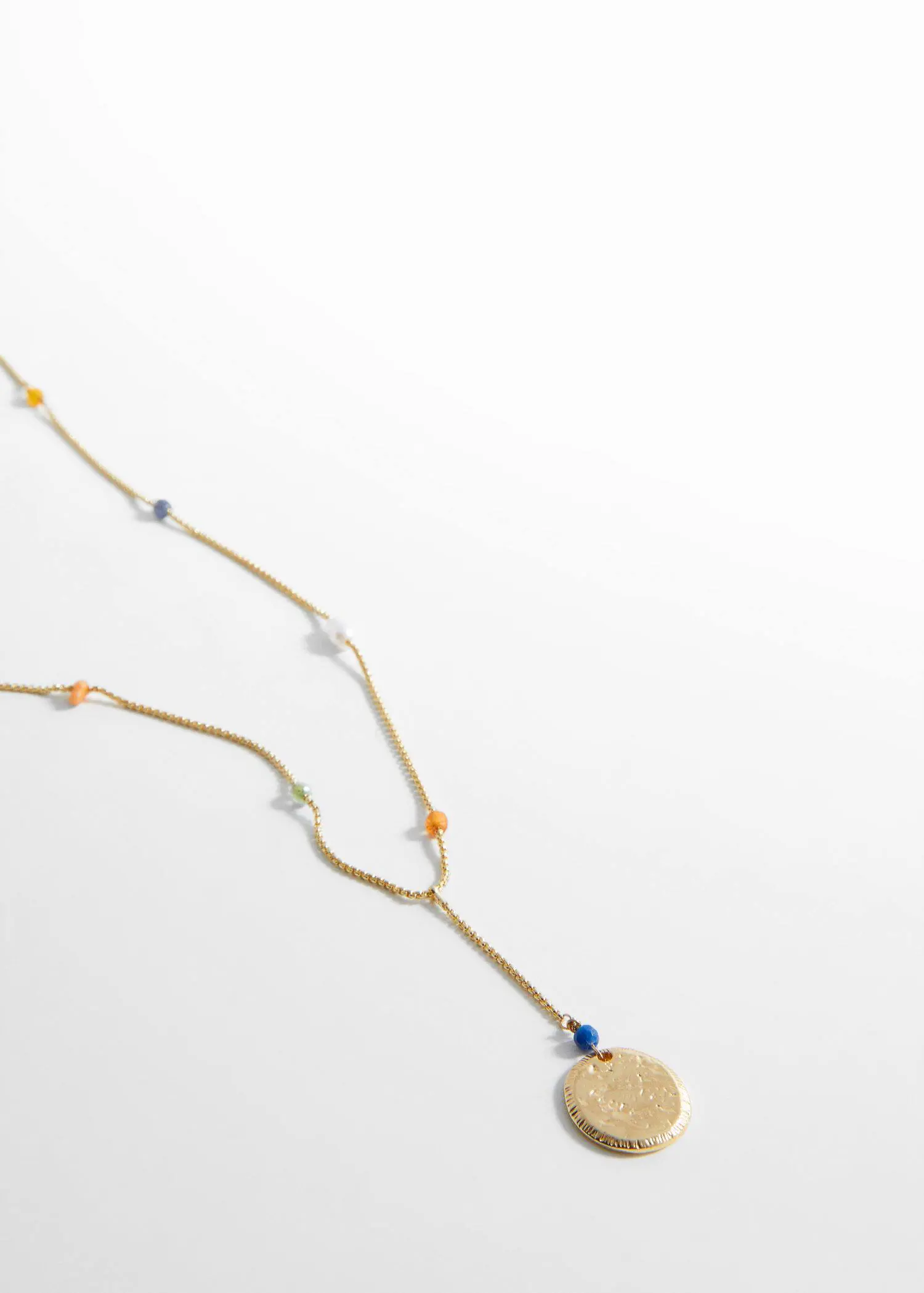 Mango Halskette mit Münzanhänger. 2