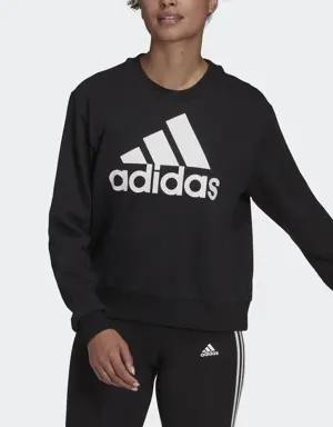 Adidas Essentials Logo Loose Sweatshirt