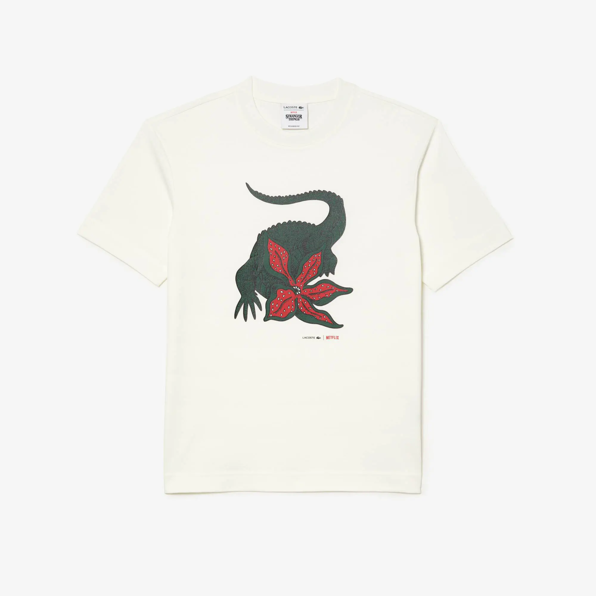 Lacoste T-shirt homme Lacoste x Netflix en coton biologique. 2 Lacoste T-shirt homme Lacoste x Netflix en coton biologique. 2