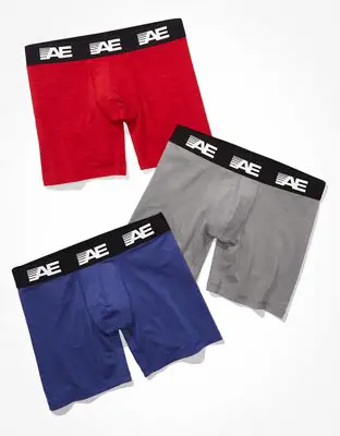 American Eagle O 6" Cooling Boxer Brief 3-Pack. 1 American Eagle O 6" Cooling Boxer Brief 3-Pack. 1