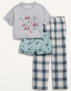 3-Piece Pajama Set for Girls