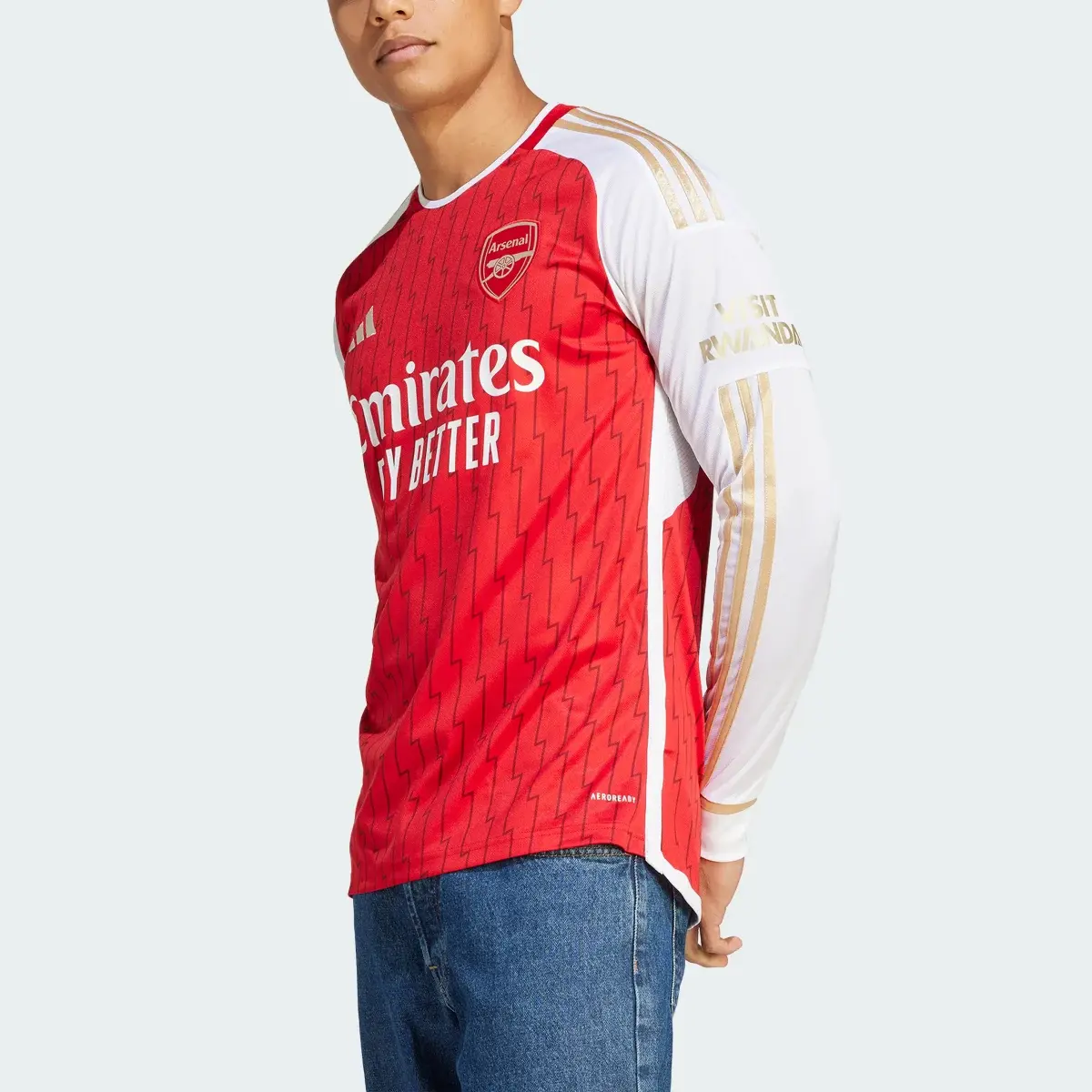 Adidas FC Arsenal 23/24 Long Sleeve Heimtrikot. 1