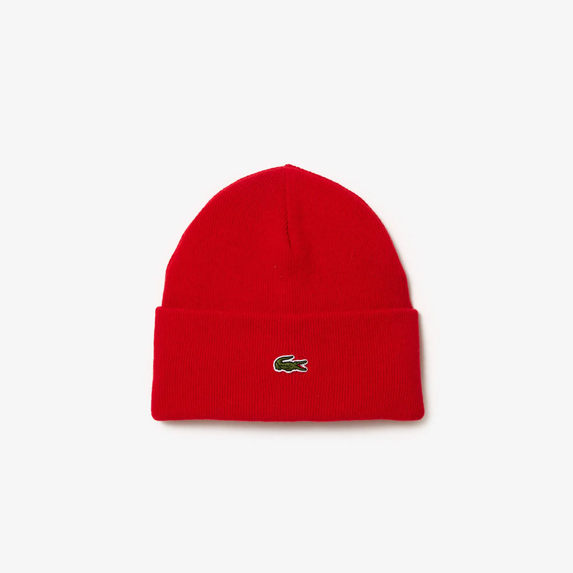 Lacoste Unisex Wool Beanie. 1