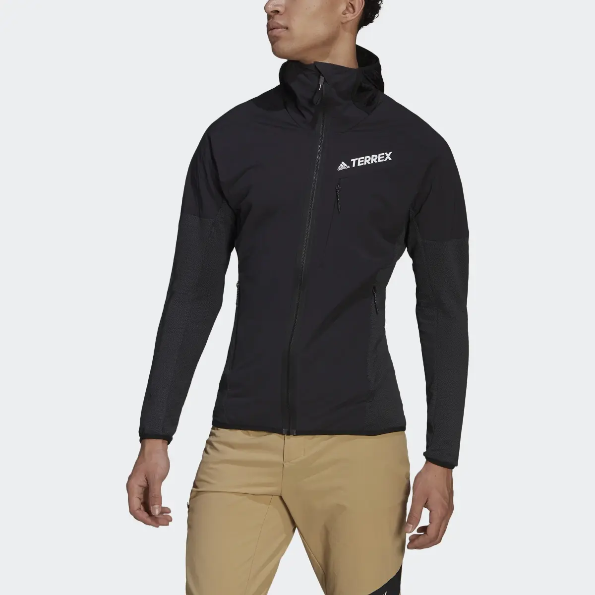 Adidas Techrock Flooce Wind Hooded Jacket. 1