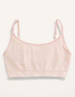 Seamless Cami Bralette Top for Women pink