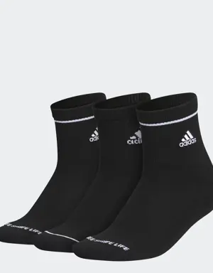 Adidas Cushioned Sport High-Quarter Socks 3-Pack