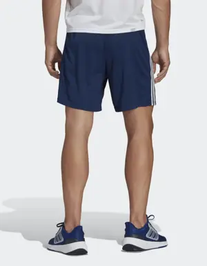 Train Essentials Piqué 3-Stripes Training Shorts