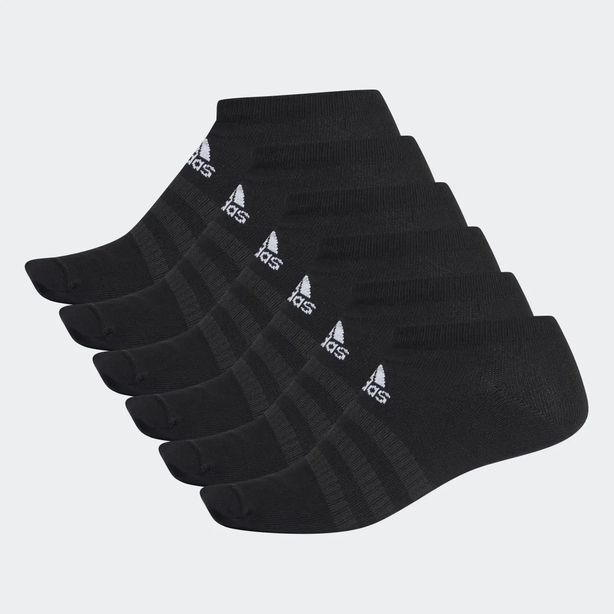 Adidas Calcetines Tobilleros (6 Pares). 2