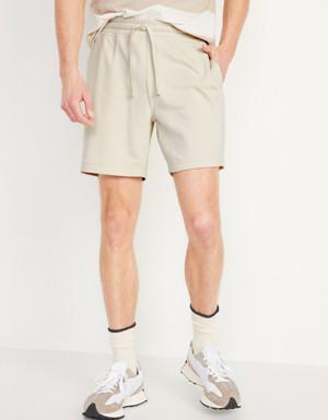 Old Navy French Terry Sweat Shorts -- 7-inch inseam beige