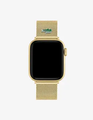 Apple Watch bracelet en maille doré