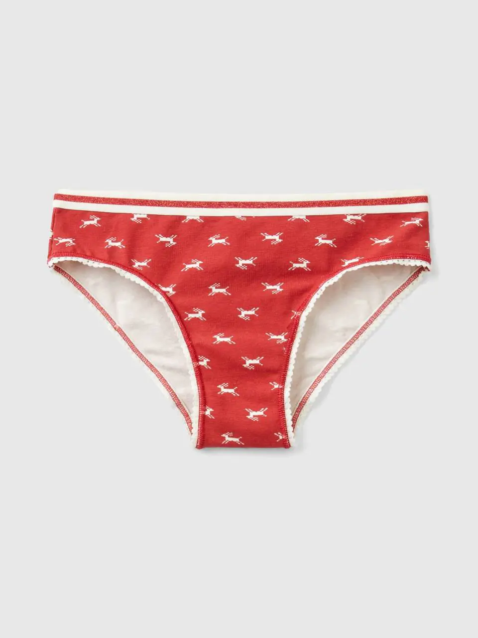 Benetton underwear with reindeer print. 1